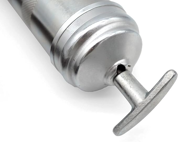 LockNLube Professional Series Lever Grease Gun. Includes Our Patented Grease Coupler (Locks on, Stays on, Won't Leak!) Plus a 20" Hose and in-line Hose Swivel.