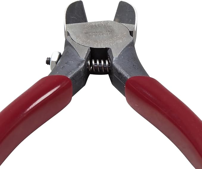 Klein Tools D227-7C Pliers, Adjustable Diagonal Cutting Pliers with Spring Loaded Flush Cutting Knives, Special Use Plastic Cutters