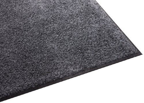 Guardian Platinum Series Indoor Wiper Floor Mat, Rubber with Nylon Carpet, 6'x20', Grey (94062030)