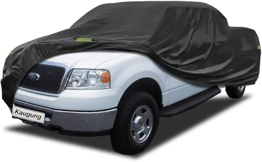 7 Layers Truck Cover Waterproof Custom Fit Ford F150 SuperCab 5.5ft Bed from 2004 to 2008, 7 Layers Heavyweight Pickup Car Cover Outdoor Indoor Sun UV Rain Snow Wind Protection.