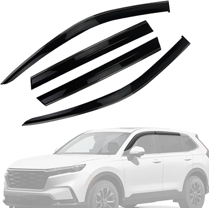 Window Visors Rain Guards Fit 2023, 2024, 2025 Honda CR-V Side Window Deflectors Vent Shades Sun Visors for Honda CRV Accessories 4PCS