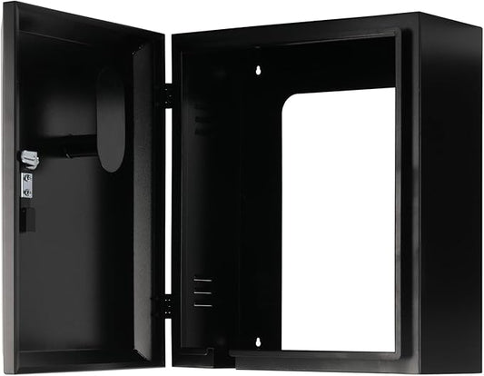 Ev Charger Protection Box,Compatible with Most Electric Vehicle Chargers Cable Cord Holder Lock Cover Outdoor Rainproof, Snowproof, Dustproof, Theftproof, Rustproof