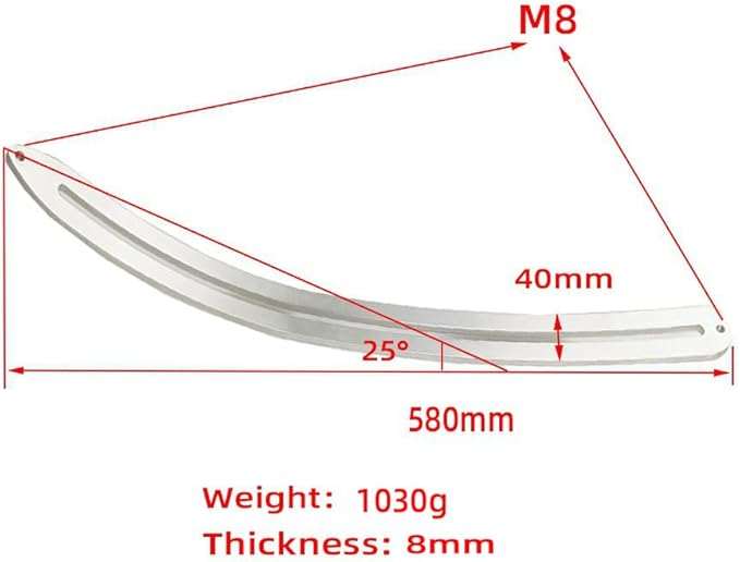 Auto Dent Repair,Car Front Fender Dings Remover,Paintless Bodywork Damage Removal,Big Size Curved Rod, 15 Pack Hook Rods Tools Kit for Car Body Dent Repair