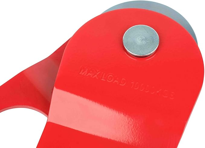 Mytee Products 10 Ton Winch Snatch Block for Recovery - 22000 lbs Off Roading Snatch Block Pulley for Synthetic Rope, Towing, Hauling - Offroad Recovery Accessory for Truck ATV SUV UTV