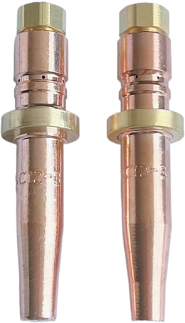 SC12-3 Acetylene,A General Purpose Cutting Torch Tips Suggests Smith Style Heavy Duty，Pack of 2