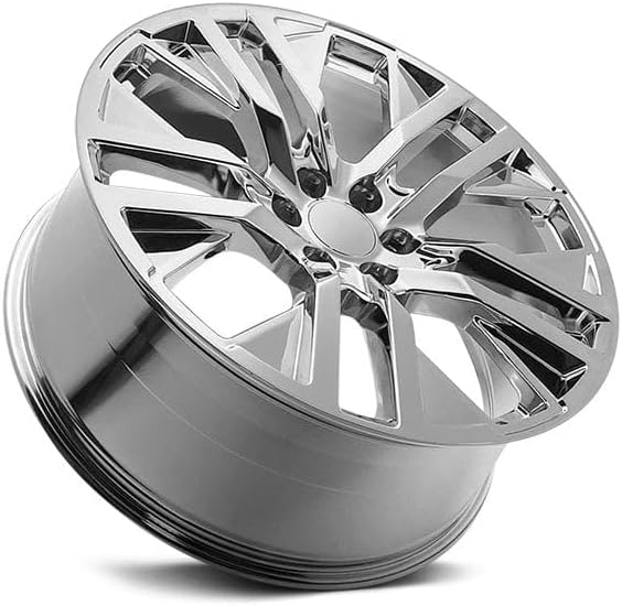 20x9" Size Fits FR 96 For GMC CarbonPro Chrome Wheel - 6x5.5" Bolt-Pattern - 28mm Offset - 78.1mm Hub-Size