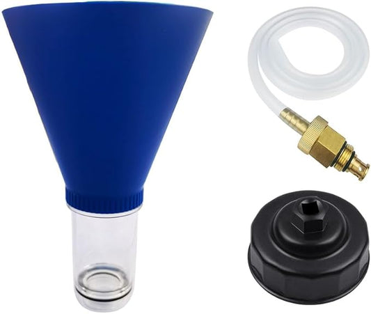 Oil Filter Wrench, Drain Tool & Advanced Engine Threaded Oil Funnel. Oil Change Tool Kit for Toyota,Tacoma,Lexus,Scion,Camry,Corolla,RAV4 etc.