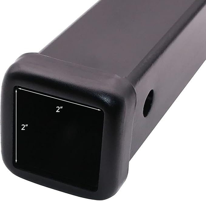 18" Hitch Extension for 2-inch Receivers with 5/8" Hitch Pin and Clip