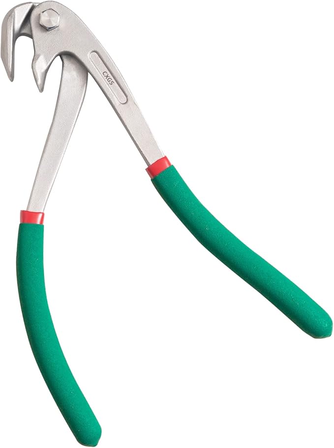 CXGS Paintless Dent Repair Kit Car Door Fender Edge Repair Tool Auto Body Pliers Heavy Duty Car Door Panel Fix Tool Portable Metal Crimp Vise Car Fender Panel Leaf Edge Pliers Repair Tools Green