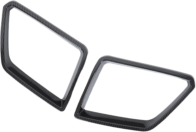 Car Front Bumper Grille Cover Trim Compatible with Pontiac G8 08-09/Holden Commodore 06-12 ABS Front Grille Bumper Grill protective cover decorative accessories (Carbon fiber)
