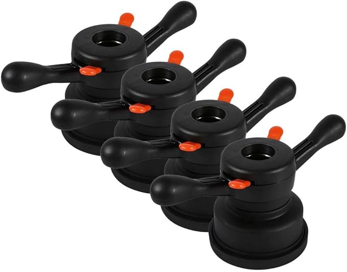 Keenso 36/38/40 mm Wheel Balancer Wing Nut,Quick Release Wheel Balancer Tire Change Tool(Thread Diam. 36mm, Pitch 3mm)