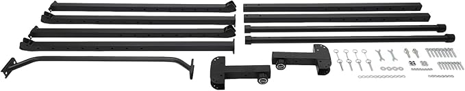 440lbs Foldable Pull Up Station, Height Adjustable Pull Up Bar for Home Gym, Multi-Function Workout Training Equipment