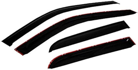Wind Deflector Compatible with 2009-2014 Ford F150 Super Crew Cab Sun/Rain Guards Window Visors 4pcs 94155