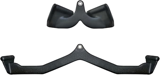 Ergonomic LAT Pull Down Bars, Back and Triceps Strength Training Equipment, LAT Pulldown Attachments, Cable Attachments for Home Gym