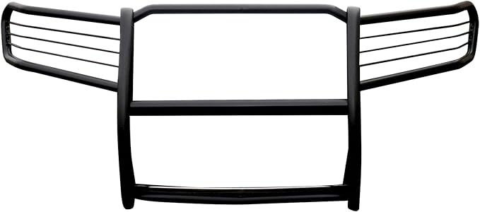 Black Horse Grille Brush Bumper Guard Modular Black Compatible with 2005-2010 Jeep Grand Cherokee-17A080200MA