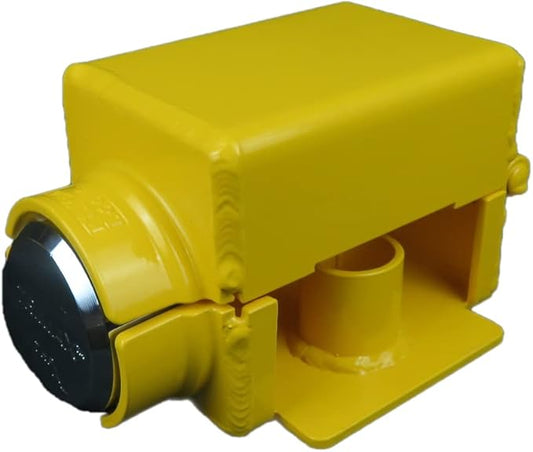 Ft. Knox Locks Curt Style Bumper Pull Coupler/Hitch Trailer Lock with Trimax Puck Lock