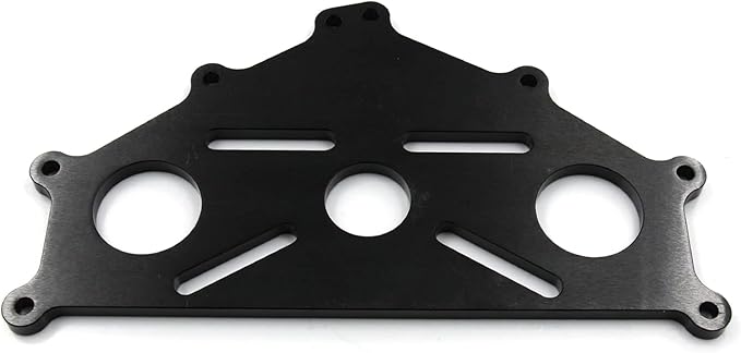 Billet Aluminum Engine Safe Stand Adapter Plate Compatible with Chevy Small/Big Block and LS LT Engines