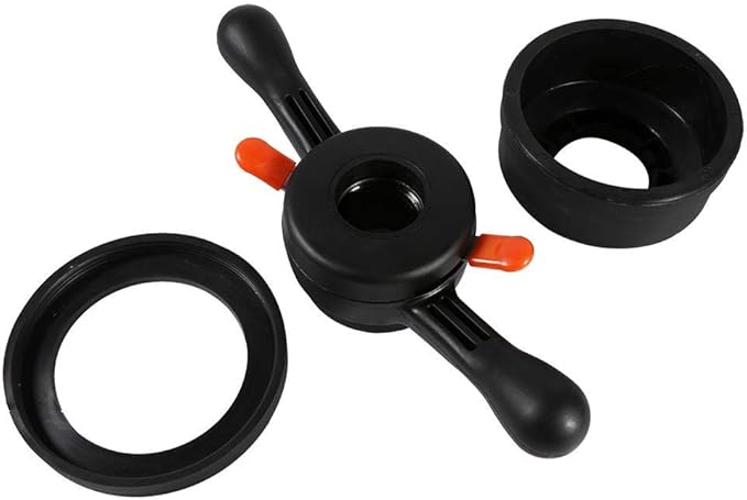 Keenso 36/38/40 mm Wheel Balancer Wing Nut,Quick Release Wheel Balancer Tire Change Tool(Thread Diam. 36mm, Pitch 3mm)