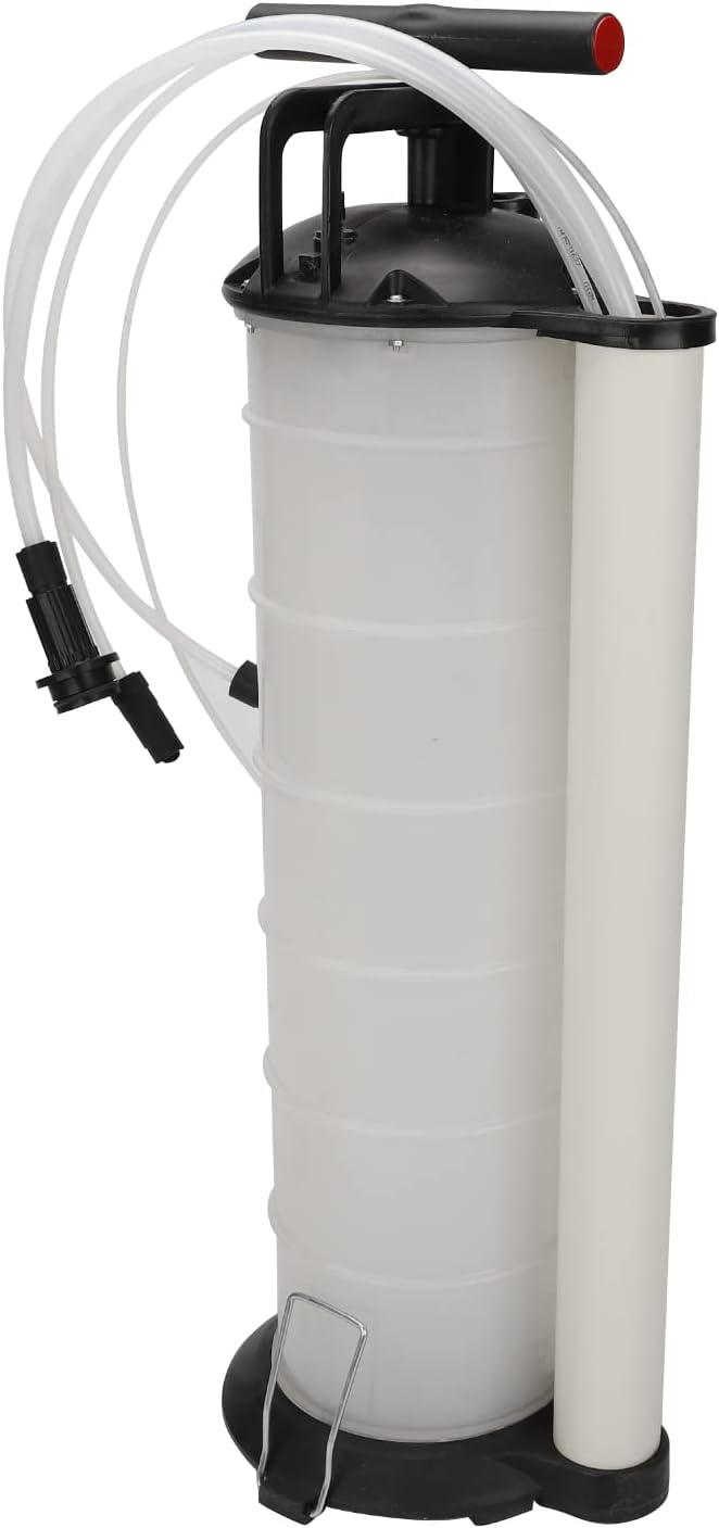 Manual 7 Liter Oil Fluid Changer Vacuum Extractor Fuel Petrol Pump Transfer Remover Tank