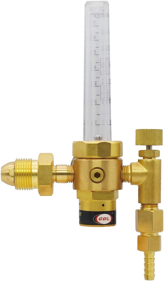 191 Argon Flowmeter and Gas Regulator CGA580 Inlet