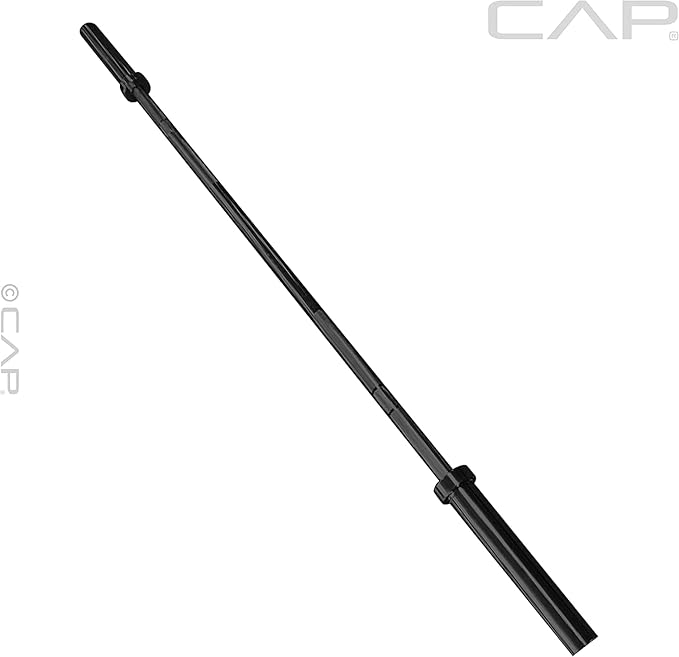 CAP Barbell 2-Inch Olympic Barbell Bars | 5 ft, 6 ft, & 7 ft | Multiple Options