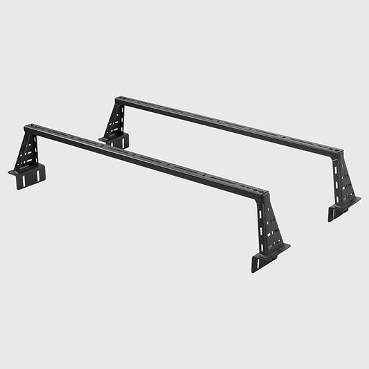 Universal Truck Overland Bed Racks, 10 Inch Low Profile Cargo Carrier (Mid-Size)