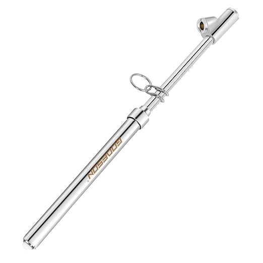 GODESON Dual Head Tire Pressure Gauge,Heavy Duty Pen Tire Gauge Range 10-150PSI; 1-10Bar. Dual Head Truck Air Pressure Gauge…