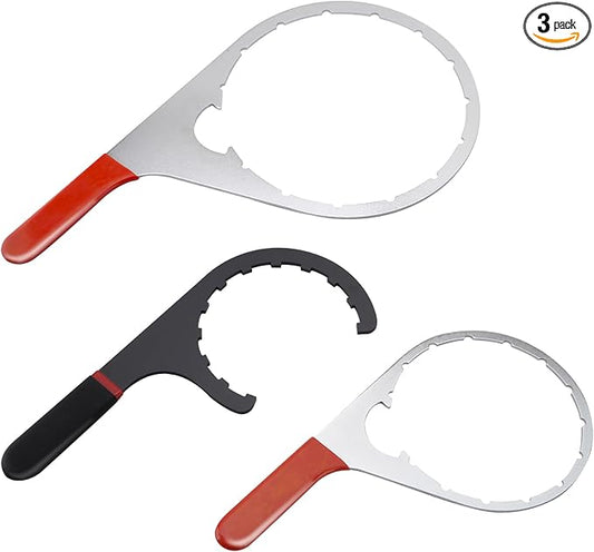 SPARKWHIZ 4.6 Inch, 6 Inch, 8 Inch Fuel Filter Wrench Compatible with 380134 382 Detroit Diesel Truck Engines, Navistar Engines Diesel DD13, DD15, DD16, Peterbilt & Cummins Diesels