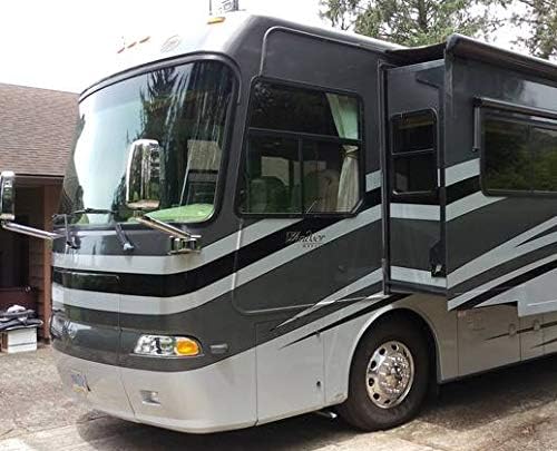 HEADLIGHTSDEPOT Halogen Headlight Compatible with Monaco Windsor 2002-2006 Motorhome RV Includes Left Driver and Right Passenger Side Headlamps