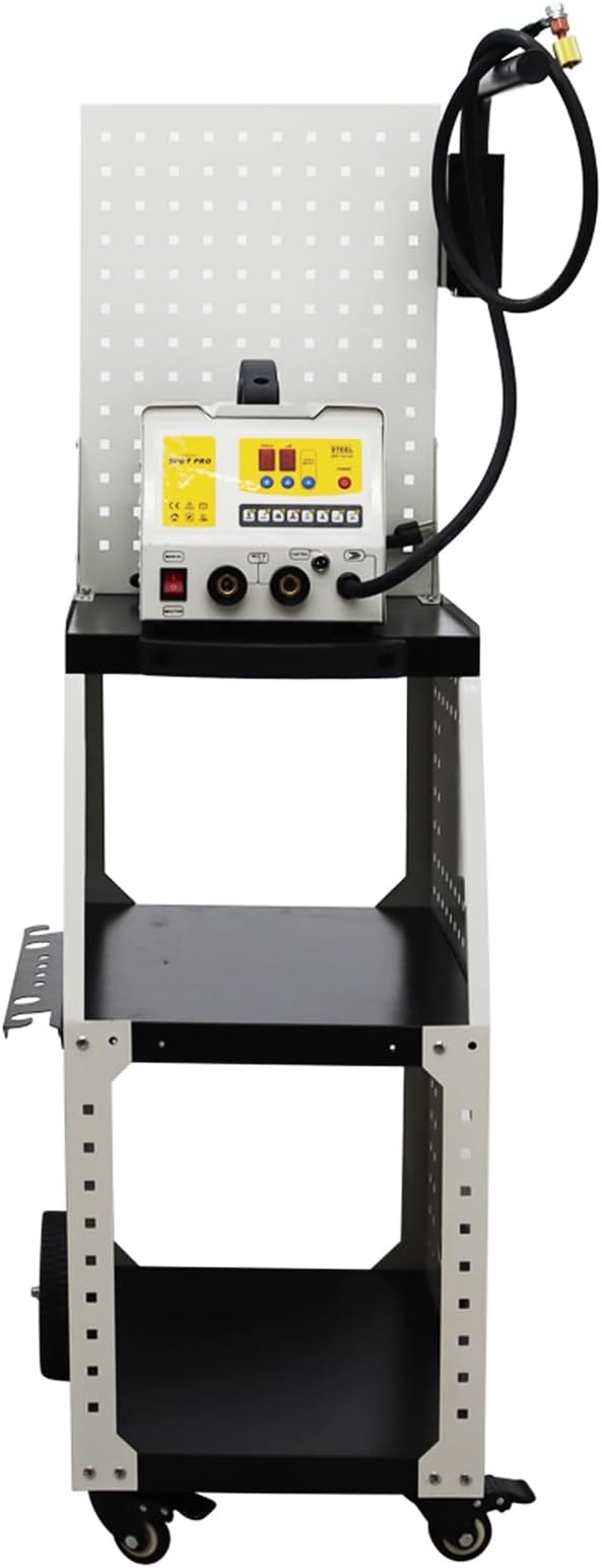 Stud Welder Steel Dent Pulling Machine Car Body Spot Welding Dent Puller Repair Kit Spot Welder with Professional Tool Cart 220V 3KW