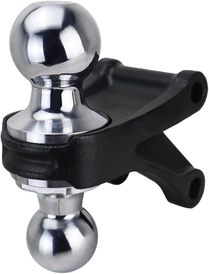 Shocker HD Max Air Hitch & Combo Ball, Fits 2-1/2" Hitch Chrome Combo 2" & 2-5/16" Balls