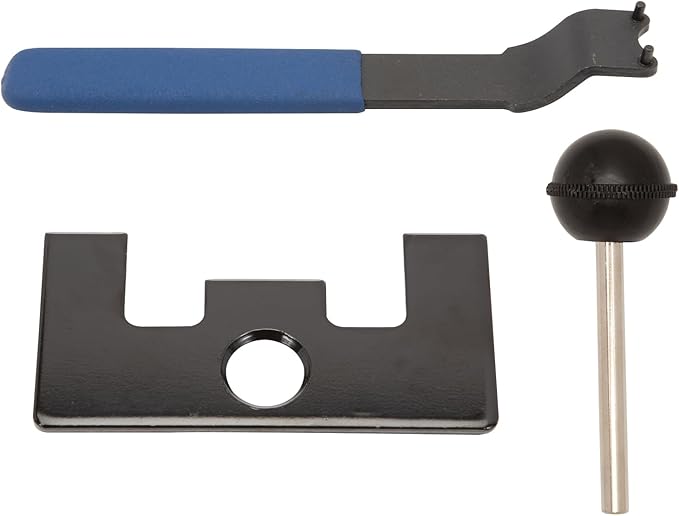 Diesel Timing Belt Tools Kit Compatible for TDI 1.9 ALH Beetle Golf Jetta 1998 1999 2000 2001 2002 2003 2004 Timing belt tool kit W/Camshaft lock plate Fuel injection pump lock pin
