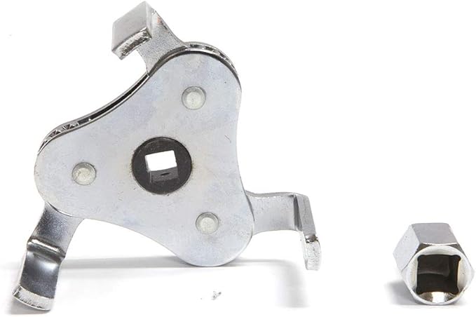 Universal Adjustable Oil Filter Wrench From 2-1/2 inch to 4.5 inch Oil Filter Wrench Tool Set With 3 Jaw