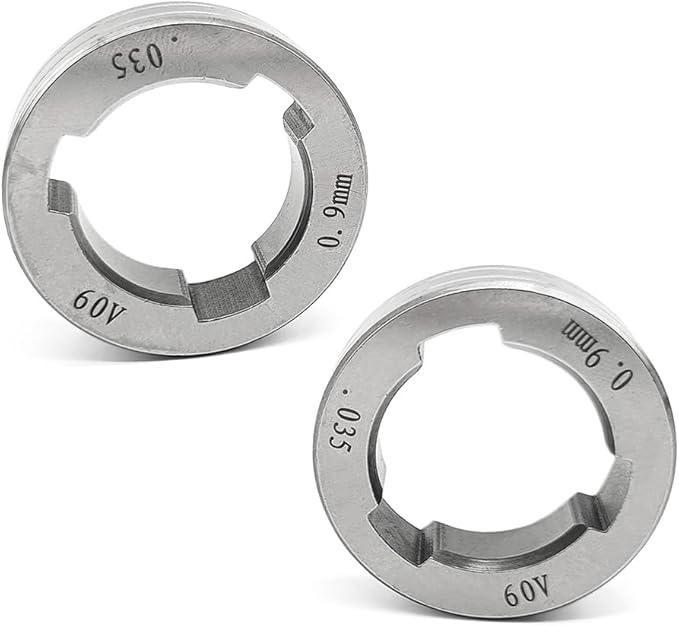 KP1696-035S Drive Roll Kit .035" V-Groove Fit for Lincoln 216 255XT 350MP MIG Welder for 25M LF-72 LN-15 LN-25 PRO Dual Power Wire Feeder Replace KP1696-1 for Solid Wire