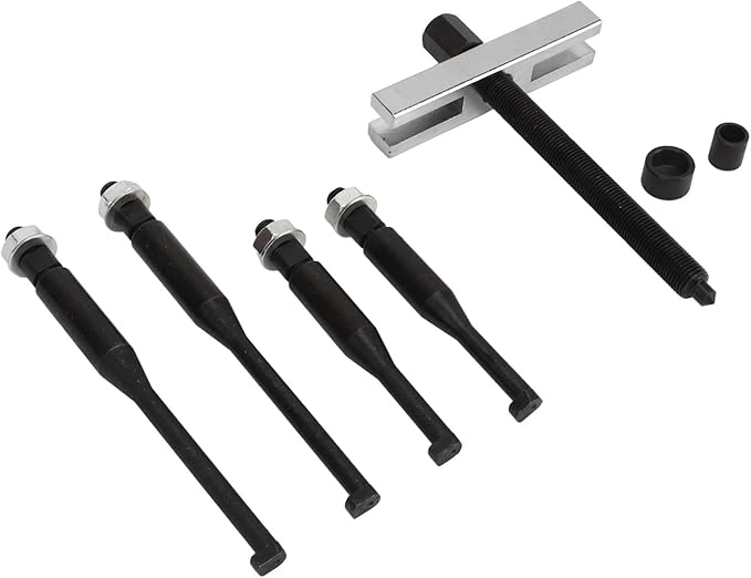 Steering Wheel Puller Set, Steering Wheel Puller Heat Treated Anodized Carbon Steel Strong Strength Universal for Car