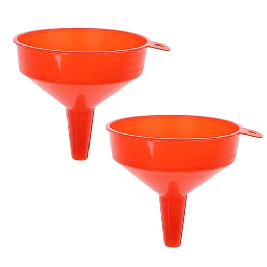 2Pcs Filling Funnel Spout Pour Engine Oil Tool Petrol for Car for Car Motorcycle Truck Vehicle, Oil System Tools