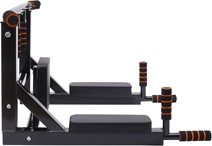 Wall Mounted Pull Up Bars, Supports to 440 Lbs, Multifunctional Dip Station, Strength Training Pull-Up Bars for House, Office, Gym