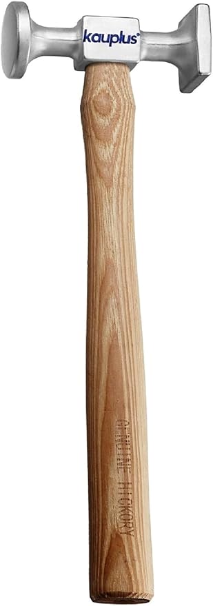 3PCS Aluminum Auto Body Dent Repair Set - Metal Work Dolly Tool Kit With Chisel, Shrinking, and Utility Pick Hammers