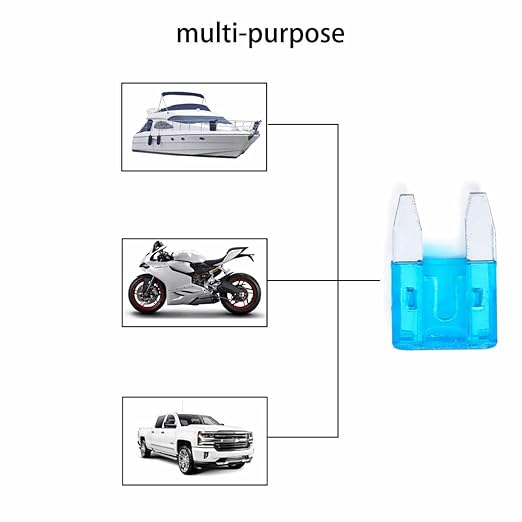 100 Pack Auto Fuses 15 AMP APM/ATM 32V Mini Blade Style Fuses 15A Short Circuit Protection Car Fuse (15 AMP)