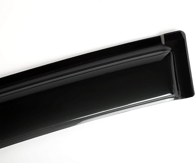 Original 2pcs Window Shade, Outside Mount Tape-On Rain Guards Set, Nice Side Window Visors Compatible with 2006-2011 Civic 2-Door Coupe Only 92410