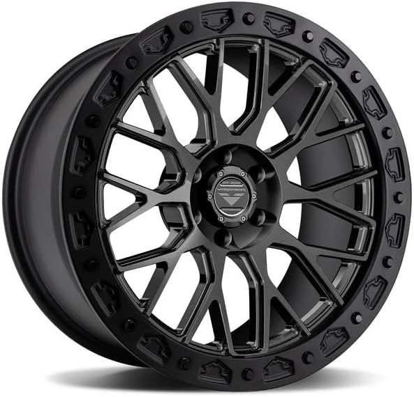 Vorsteiner Offroad VR-605BL 17X9 Coal Black Truck Wheel Set fits Ford F-150/F-150 Raptor/Bronco Raptor 2010+ (5 Wheels Included)