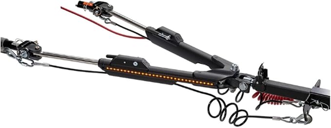 Roadmaster Nighthawk Tow Bar and Baseplate Combo with Universal Economy Wiring Kit fits 2021 2024 Bronco with Plastic Bumper | Illuminates RV Lights | Includes TrendsAuto Decal