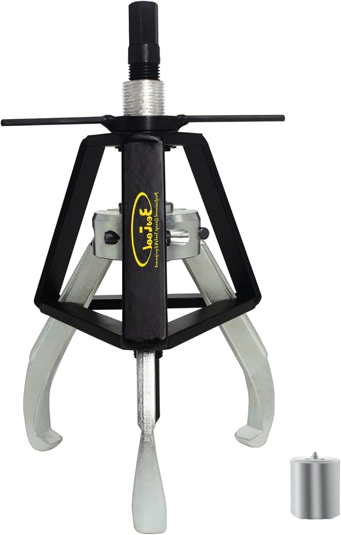 BESTOOL 3 Jaw Gear Puller,5 Ton Pulley Puller Tool, Removal Tool for Gears, Pulley, Flywheel
