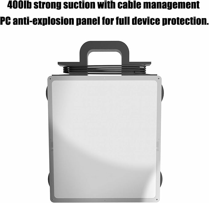 starlink mini Magnetic Mount – Magnetic Quick Release for RVs, Vans, Boats – UV Resistant, High Temp Durable, 400 lbs Strong Hold – Starlink Mini Roof Mount Kit (ECX761)