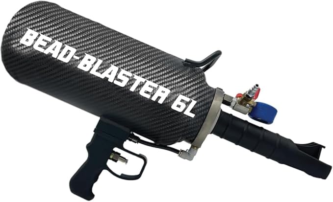 LAUCO Handheld Tire Bead Seater - Professional Automotive Tools, Carbon Fiber Bead Seater Blaster Tool with Rapid Air Release, Tire Inflator for Cars, Trucks, Commercial Vehicles (6 Liter)