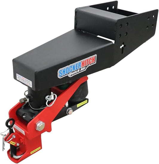 Shocker Quick Air® 5th Wheel to Gooseneck Air Hitch & Shift Lock Coupler Conversion Kit, Fits Lippert Turning Point - 24,000 lbs GTW