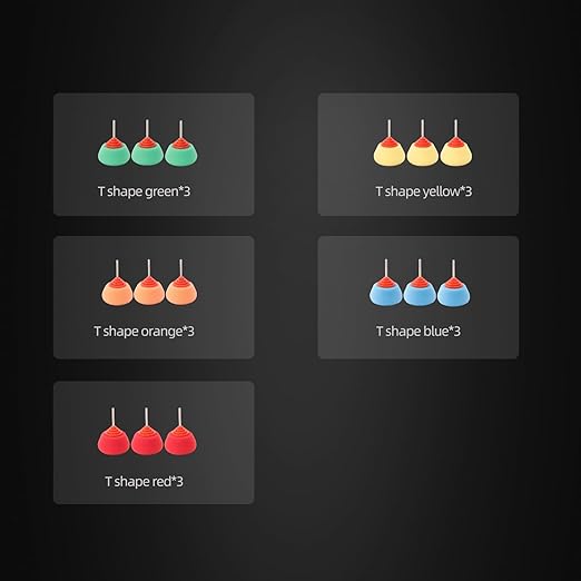 SPTA Mini Buffing Polishing Pads, 15Pcs Car Detail Mini Polisher Foam Pads, Detail Polishing Pads Used on Drill and Rotary Tools, for Small Area Detailing Polishing Waxing, Sealing Glaze