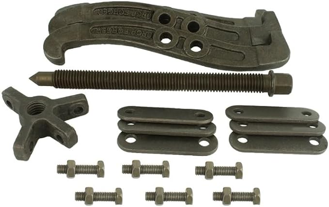 6" Gear Puller,3 Jaw Puller for Pulley Gear Bearing Flywheel Removal,2 Jaw / 3 Jaw Puller with Reversible Jaws, Bearing Puller Suitable for Automotive Repair and Industrial Maintenance