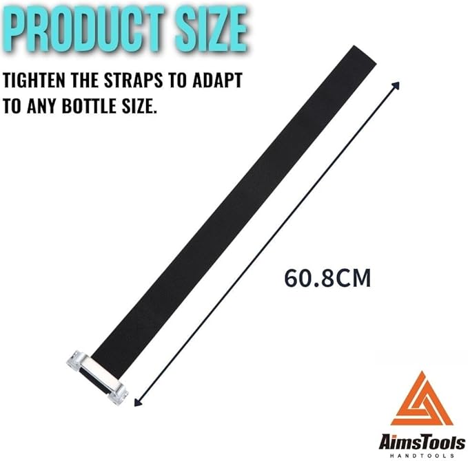 Large Nylon Heavy Duty Strap Oil Filter Wrench Up to 9"(229mm), Fits into Tight Areas, Universal Oil Filter Removal Tool No Slipping for Engine Filters, Conduit, Fittings