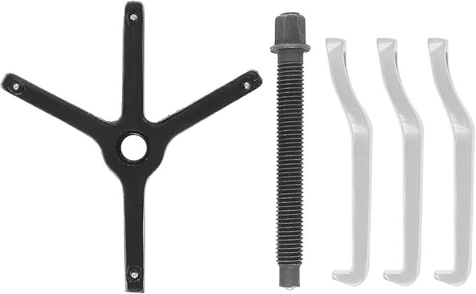 ChgImposs 4" 2 Jaw 3 Jaw Gear Puller, Adjustable Bearing Puller, Reversible Removal Tool for Internal External Pulling, Puller Tool for Removal of Pulleys Flywheels Bearings Gears